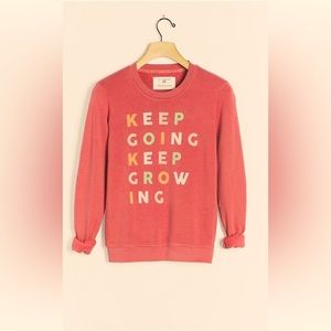 Sol Angeles X Anthropologies L Keep Growing Sweatshirt sold out